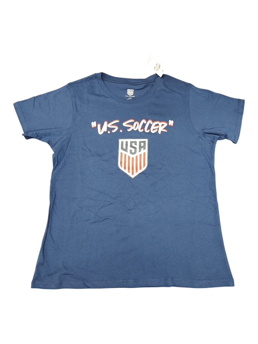 USA Soccer Navy Graphic Tee - Kids